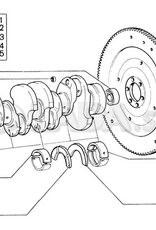Original LADA 2101-1701031, Roulement Volant Moteur