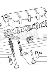 Original LADA 0000-1001197773, Veerring 6. taps toelopende