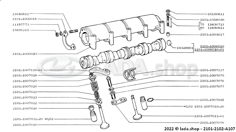 Original LADA 0000-1006100811, moer M8