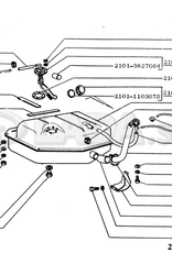 Original LADA 2102-1101080, Manga de llenado