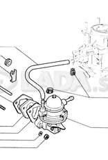 Original LADA 0000-1001198073, Federscheibe 8 D