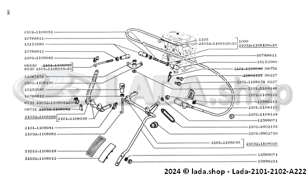 Original LADA 0000-1000788811, Thin Moer M5