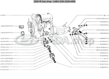 1A002 Motor montage