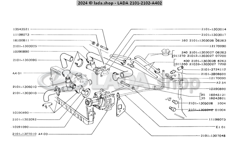 Original LADA 0000-1001198073, Federscheibe 8 D