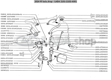 1A301 Lubricating system