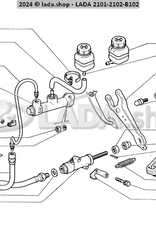 Original LADA 0000-1000418101, Grampo