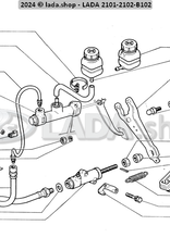 Original LADA 0000-1000516670, Spring washer 8