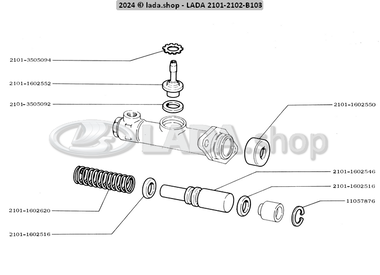 1B103 Clutch master cylinder