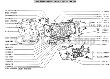 1B201 Boite de vitesse