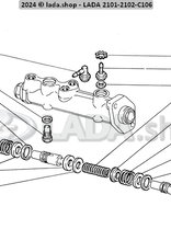 Original LADA 2101-3505033, Joint d'étanchéité Joint d'étanchéité