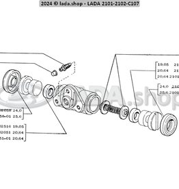 Original LADA 2101-3502051-01