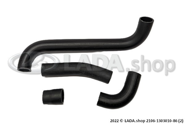 Original LADA 2106-1303010-86, Set radiatorhoses 2106