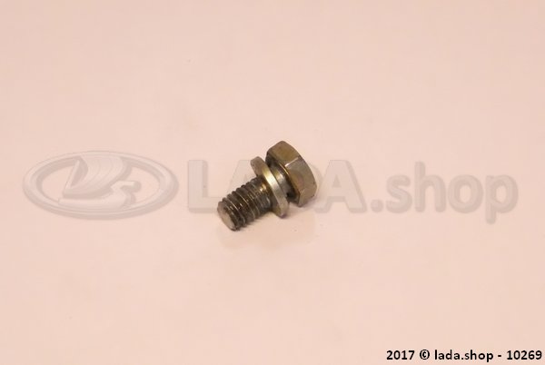 Original LADA 0000-1003824111, Bolt M6X12 W/Spring