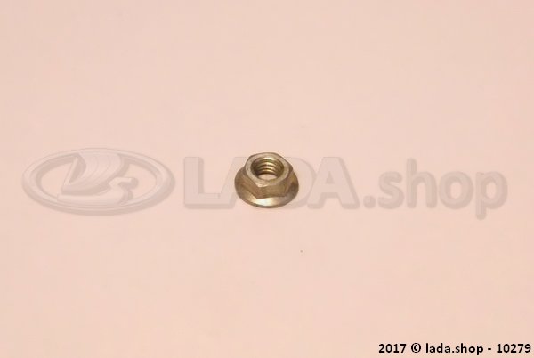 Original LADA 0000-1003831801, Toothed collar nut M5