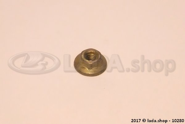 Original LADA 0000-1003832101, Toothed collar nut M6