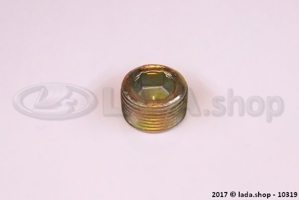 Original LADA 0000-1004325301, Taps toelopende plug 22x1.5