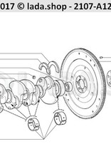 Original LADA 2101-1000102-12, Jeu De Coussinets +0.50