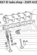 Original LADA 2101-1006018, Brida tope