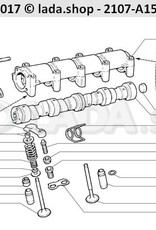 Original LADA 2101-1007021, Inner valve spring