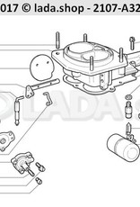 Original LADA 2101-1107052, Bouchon couvercle