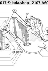 Original LADA 2101-1302065, Douille entretoise