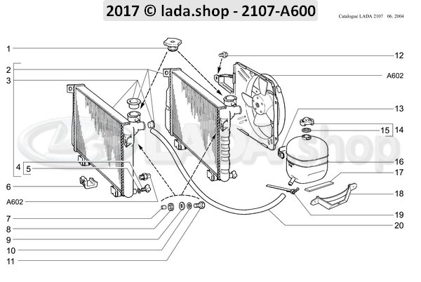 Original LADA 2101-1302065, Buje