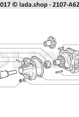 Original LADA 2101-1307024, Bomba De Água Do Cubo