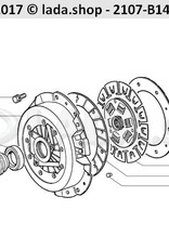 Original LADA 2101-1601188, Feder