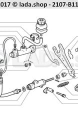  2101-1601130 Clutch disc Lada 2101 2105 2107 engines 1200-1500  DISCO EMBRAGUE Disco de Cloche LADA 2101-1601130 LADA 2101 2105 2107 :  Automotive