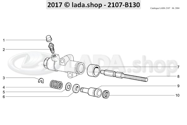 Original LADA 2101-1602511, Thrust washer