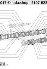 Original LADA 2101-1701115, Spring washer