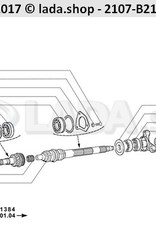 Original LADA 2101-1701245, Foca