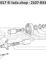 Original LADA 2101-2202107, Spacer flange