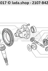 Original LADA 2101-2403059-01, Ring 2.00 mm