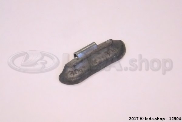 Original LADA 2101-3101301-30, Roue poids 30 gm