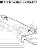 Original LADA 2101-3512122, Betätigungshebel Druckregler 7.5 mm d