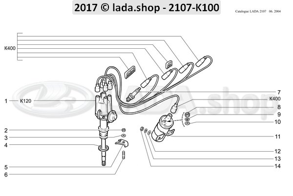 Robert Bosch GmbH 2101-3707010-86, Allumage bougies kit