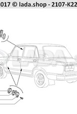 Original LADA 2101-3710206, Kappe