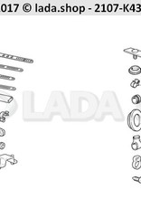 Original LADA 2101-3724320, Clamp