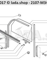 Original LADA 2101-6103300, Manga Final Trim. direita