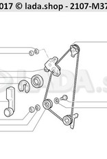 Original LADA 2101-6201035, Galet de lave-glace