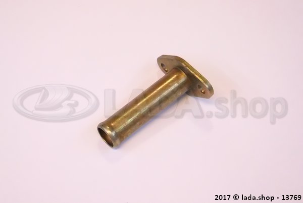 Original LADA 2101-8101328, Inlet pipe. radiator