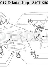 Original LADA 2103-3721010, Avertisseur à ton aigu