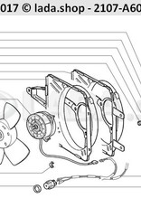 Original LADA 2103-3808804, Gasket