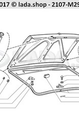 Original LADA 2103-5606075, Gasket lock linkage