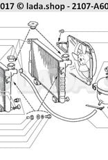 Original LADA 2105-1311090, Expansievat rubberen strip