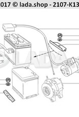 Original LADA 2105-3703112, Fixing plate