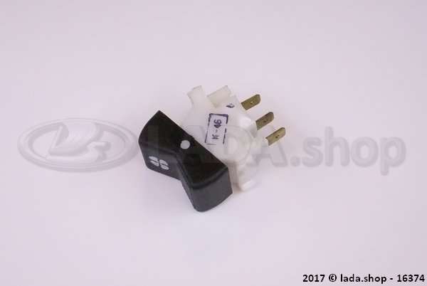 Original LADA 2105-3709608, heater switch 3 contact