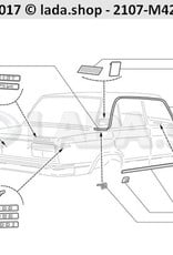 Original LADA 2105-5003036, Zierleistenverkleidung