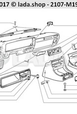 Original LADA 2105-5325146-01, Appareil de chauffage contrôle facia